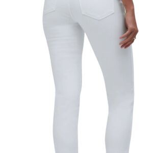 Madewell White Stovepipe Jeans Size 23 5 Pocket Stretch Denim New With Tags